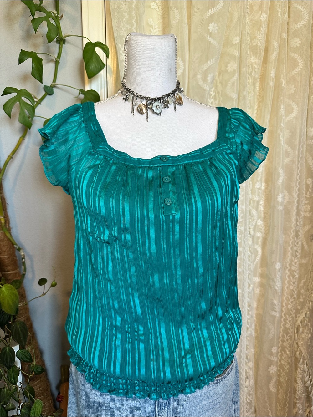 Y2K Sheer Top